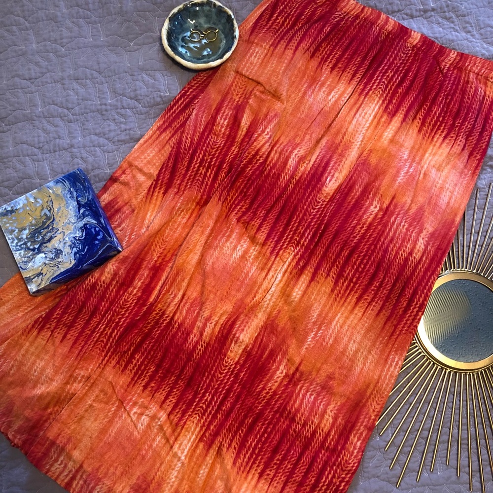 Chico’s 100% Cotton Maxi Skirt